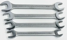 Proto Double Open End Wrenches - 14mm-22mm Lot of 4 Metric 32022 31819 31617