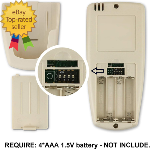 Ceiling Fan Remote Control of Replacement of Hampton Bay FAN9T Thermostatic Remo - Picture 3 of 6