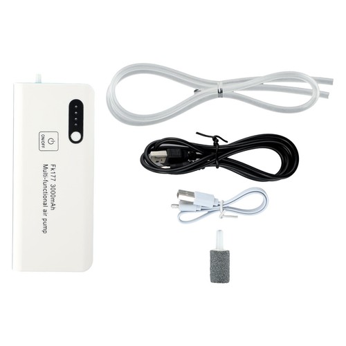 Sauerstoffhaltiger Belüfter für Lebendködereimer mit verstellbarem Clip und USB-Anschluss - Bild 22 von 24