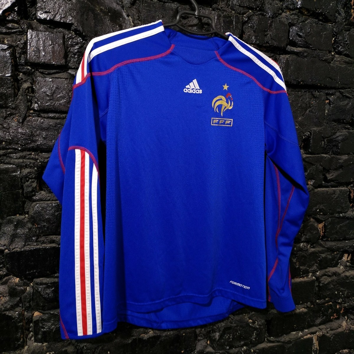 予約販売 France Womens E86294 Adidas 2009-2010 shirt football Teams トップス