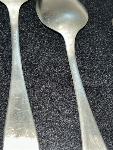 Silberbesteck Alaska 2 Esslöffel 5 Teelöffel und ein Zucker verzierte Griffspitzen - Bild 15 von 16