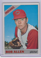 1966 TOPPS #538 BOB ALLEN   CLEVELAND INDIANS   SP HI#   NM+