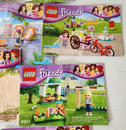 LEGO FRIENDS 14 Lot INSTRUCTION MANUALS ONLY 3184 41100 41004 41306 41099 41030 - Picture 8 of 14