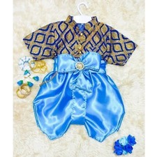 Thai Traditional Wedding Dress Cloth Skirt Top For Kids Boy Not include Jewelry  
