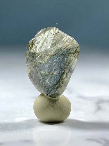 BEMERKENSWERTER RUTILQUARZ KRISTALL EXQUISIT POLIERT TROMMELSTEIN + Freebie - Bild 2 von 13