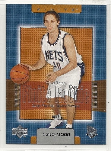 2003-04 Upper Deck Finite - #221 - Zoran Planinic - New Jersey Nets - #/1500 - 第 1/1 張圖片