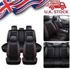For Vauxhall Astra Corsa Full Set Car PU Leather Seat Covers Front+Rear 5-seat