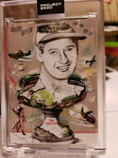 Topps PROJECT 2020 #158 1954 Ted Williams by Andrew Thiele Boston Red Sox 