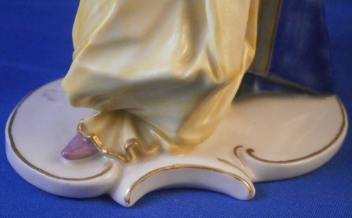 Antico Nymphenburg Porcellana Inchinandosi Monk Figurina Figura Porzellan #2 - Picture 4 of 11