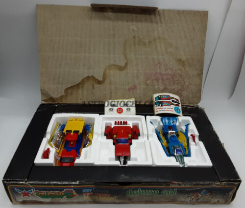 CEPPI RATTI TANSOR 5 DELUXE SET SKY LAND ACQUA 3' VEHICLE VINTAGE '80 NEW IN BOX - Picture 7 of 13