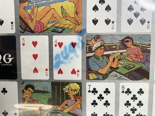 Vintage Kling Windproof Magnetic Playing Cards Model 55 *NEW & FACTORY SEALED* - Picture 5 of 9