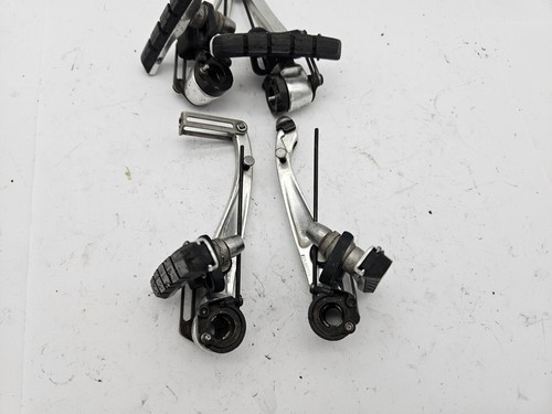 deore xt parallel push m739 v-brake set excellent front/rear vintage Japan MTB - Picture 3 of 16