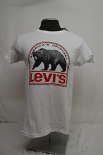 NEW Levi's Men's White LOGO GRAPHIC T-shirt Size SMALL