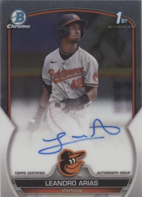 2023 Bowman - Leandro Arias #CPA-LA - 1 of 1