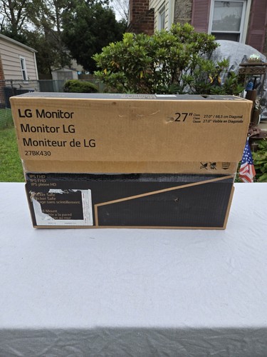 27 Inch LG Monitor (27BK430 IPS Full HD LCD)