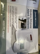Bunker Hill Security~ Wireless Up to 400 FT Alert System #93068