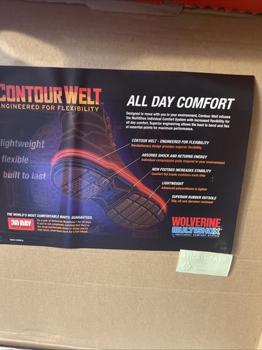 WOLVERINE Mens W02256 Corsair Multishox Contour Welt Comp Toe 8” Boots 12EW New - Picture 6 of 9