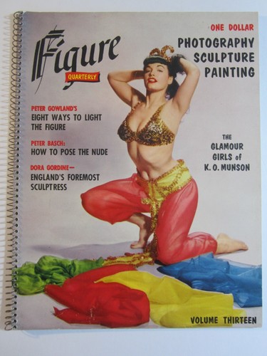 Figure Quarterly Volume #13, 1956 FN  Classic Bettie Page Genie Cover! - Picture 1 of 4