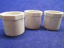 LASCO REDUCER BUSHING 1 X 3/4 SCH. 40 LOT OF 3