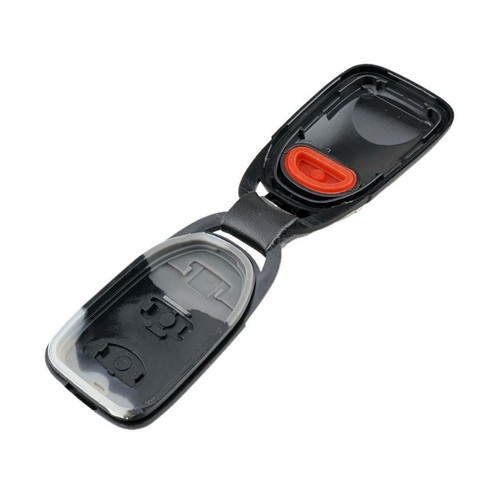 3+1 Button Car Remote Key Shell Case Fit for Hyundai Elantra Sonata / Kia Carens - Picture 3 of 6