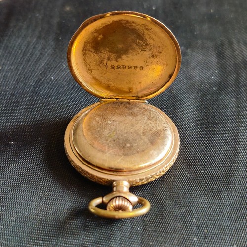 Elgin Model 2 Grade 320 7j 0s-Hunter-Side-winder Pocket Watch - Running (E034) - Picture 2 of 6