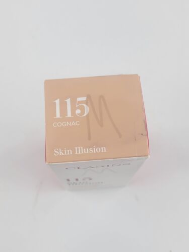 CLARINS SKIN ILLUSION NATURAL HYDRATING FOUNDATION 115 COGNAC - Picture 2 of 8