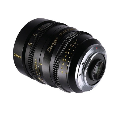 Zhongyi Cine Lens 35mm T1.0 for Panasonic for Olympus Micro M4/3 BMPCC MFT GH4 - Picture 8 of 11