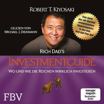 Rich Dad's Investmentguide, 14 Audio-CDs von Robert T. Kiyosaki NEU!