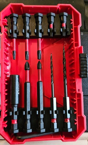EZARC Senkbohrer-Set 24-teilig, Aufbewahrungsbox Dewalt Makita Milwaukee Ryobi - Bild 9 von 12