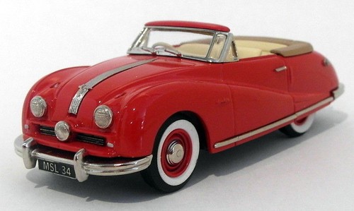 Lansdowne Models 1/43 Scale LDM44 - 1948 Austin A90 Atlantic Convertible - Red - Picture 4 of 5