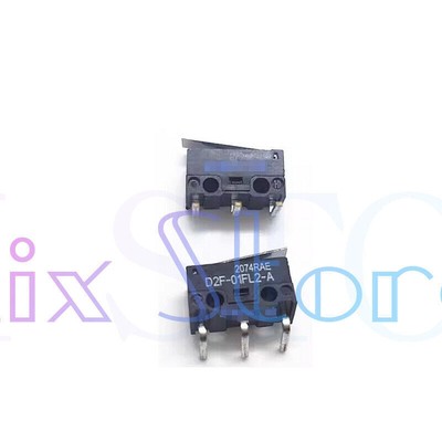 10pc D2F-01FL2-A microswitch 90 degree bent foot #A6-39#