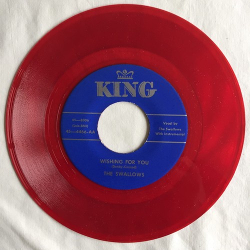 The Swallows - Since You've Been Away / Wishing For You 7", 45 RPM Red - Picture 3 of 6