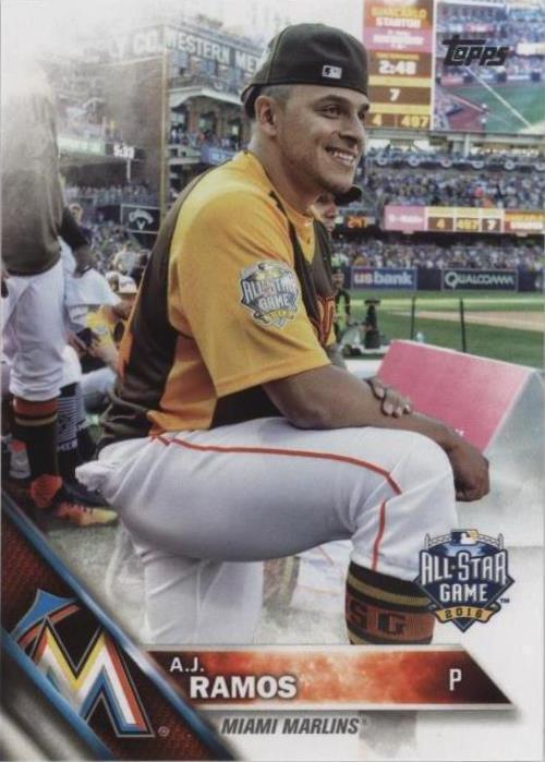2016 Topps Update Series - A.J. Ramos #US253 - 1 of 1
