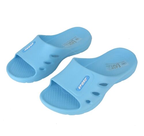 Women's Soft Rubber Slippers Slides Sport Sandals Sizes 6-11 New - Picture 9 of 19