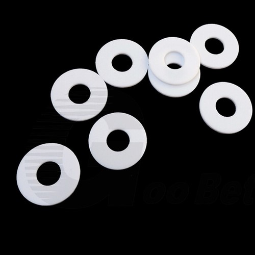 3mm Thick PTFE Flat Washer Spacers Sealing Gasket High Temp Dia 12mm-375mm White - Picture 13 of 14