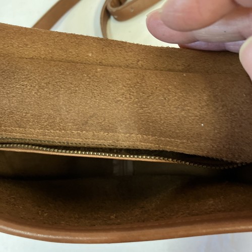 Coach Vintage britisch hellbraun Willis Leder Schultertasche Umhängetasche 9927 Messing HDWE G - Bild 9 von 21