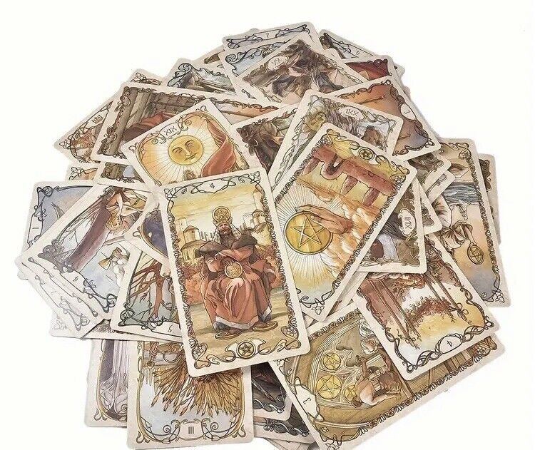 The Mucha Tarot Deck. New. 78 Cards. Get 2nd Deck Free Shipping
