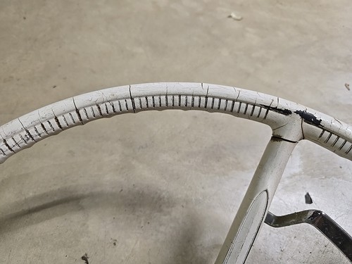 1956 Mercury Steering Wheel and Horn Ring Power Steering - Foto 3 di 18