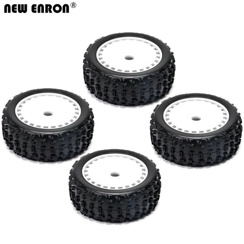 Wheel Rim and Tires 44MM/117mm for RC Off Road Buggy 1/8 ARRMA TYPHON KYOSHO HSP - Picture 13 of 26