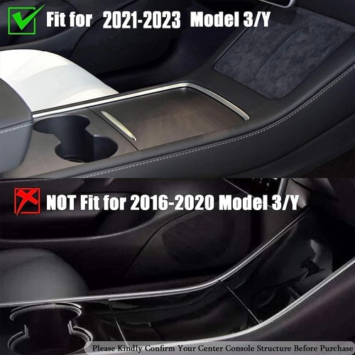 Bandeja organizadora de consola central de almacenamiento reposabrazos para Tesla Modelo 3 Modelo Y 2021-23 - Imagen 7 de 7