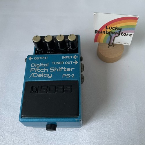 Boss PS-2 Digital Pitch Shifter Delay Guitar Effect Pedal Tested From japan - Picture 8 of 9