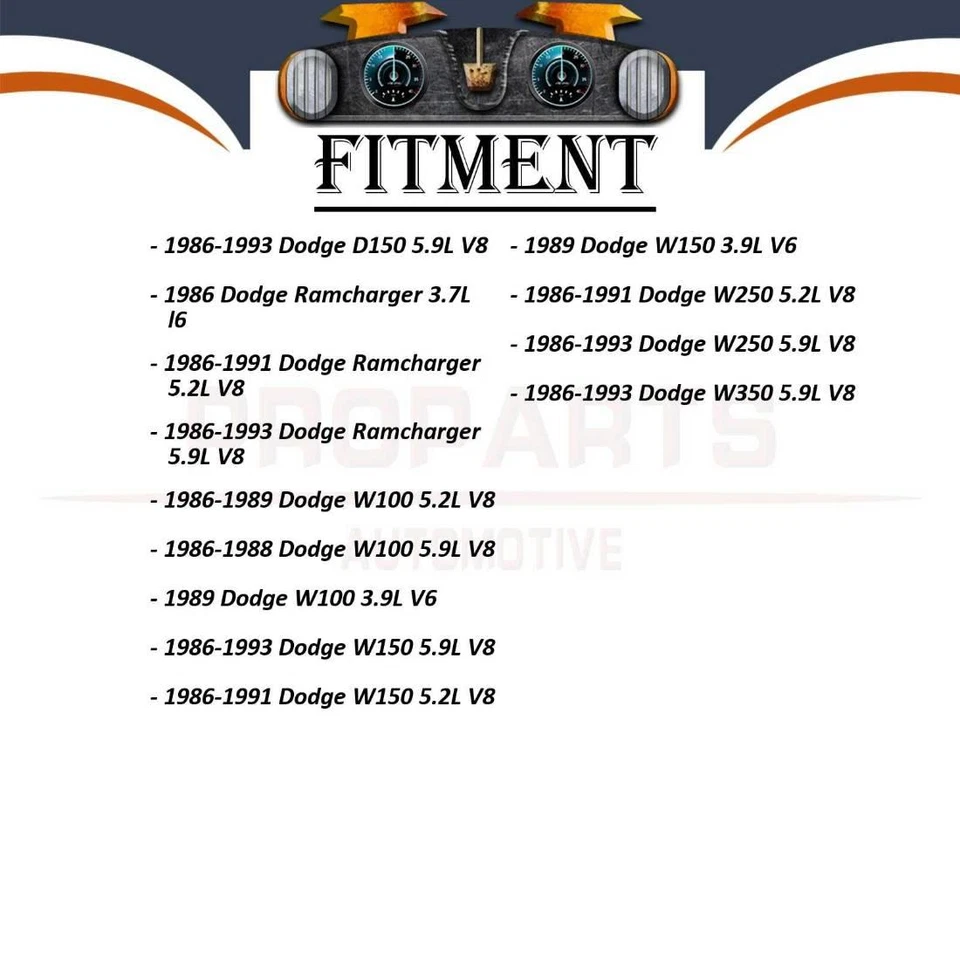 Bomba de dirección asistida 1 pieza para Dodge D250 1986-1993 5,9 L 1985-1987 Dodge B250 3,7 L Foto 3 de 4