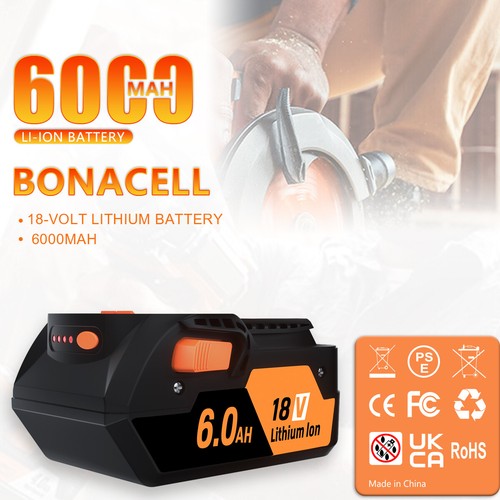 6AH/8AH Lithium-ion Battery For Ridgid 18V R840087 R840085 Rigid 18V Power Tool - Picture 13 of 26