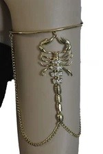 Hot Women Gold Metal Upper Arm Cuff High Bracelet Fashion Jewelry Scorpion Bling