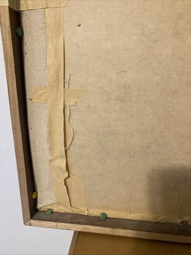 VTG Embroidered Framed Friendship Needlework 1979 Wall Hanging Dedication MCM - Bild 12 von 12