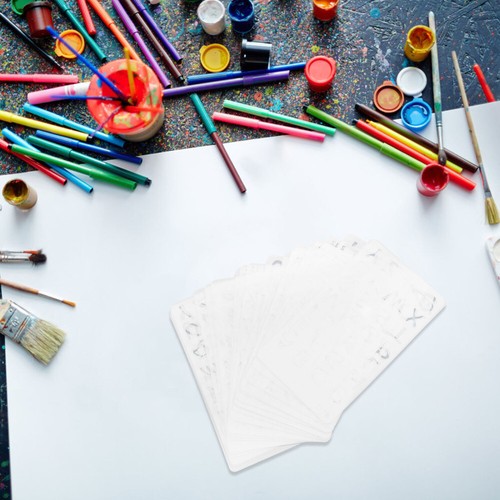 20 Sheets Large Stencils Stencils For Painting, Stencils For Painting On Canvas - Picture 11 of 12