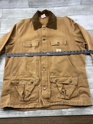 VTG Carhartt CB256 Adult XL USA Made Corduroy Canvas Jacket VTG Carhartt CB256 Adult XL USA Made Corduroy Canvas Jacket