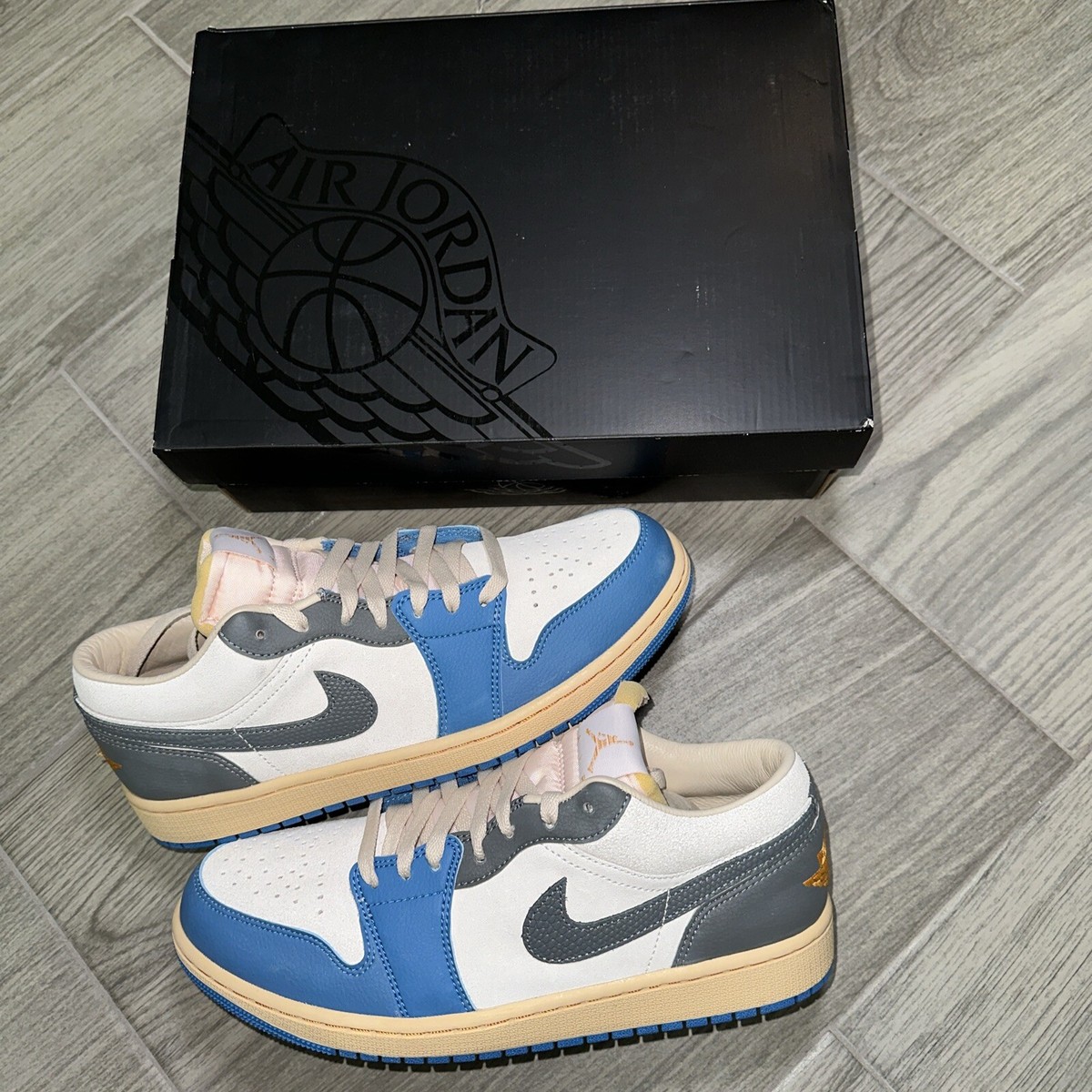 Nike Air Jordan 1 Low TOKYO96　27cm Nike Air Jordan 1 Low SE Tokyo 96 Dutch Blue Smoke Grey Sail