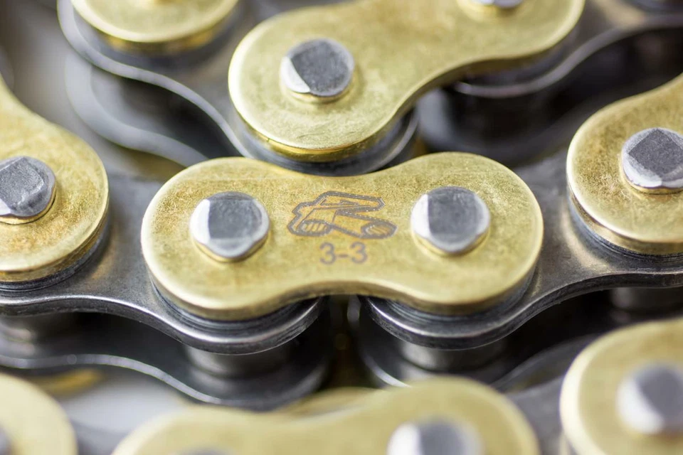 BMW G450X Street 2009 Renthal 520-R3 Gold O-Ring Chain 520 x 114 Links - Image 3 of 4