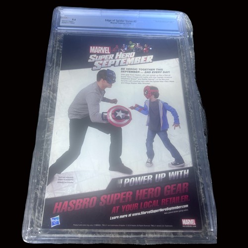 🕷️nur echter BLACK ERROR auf EBAY Edge of Spider-Verse #2 CGC 9.6 1. App SG 🔑 - Bild 2 von 3